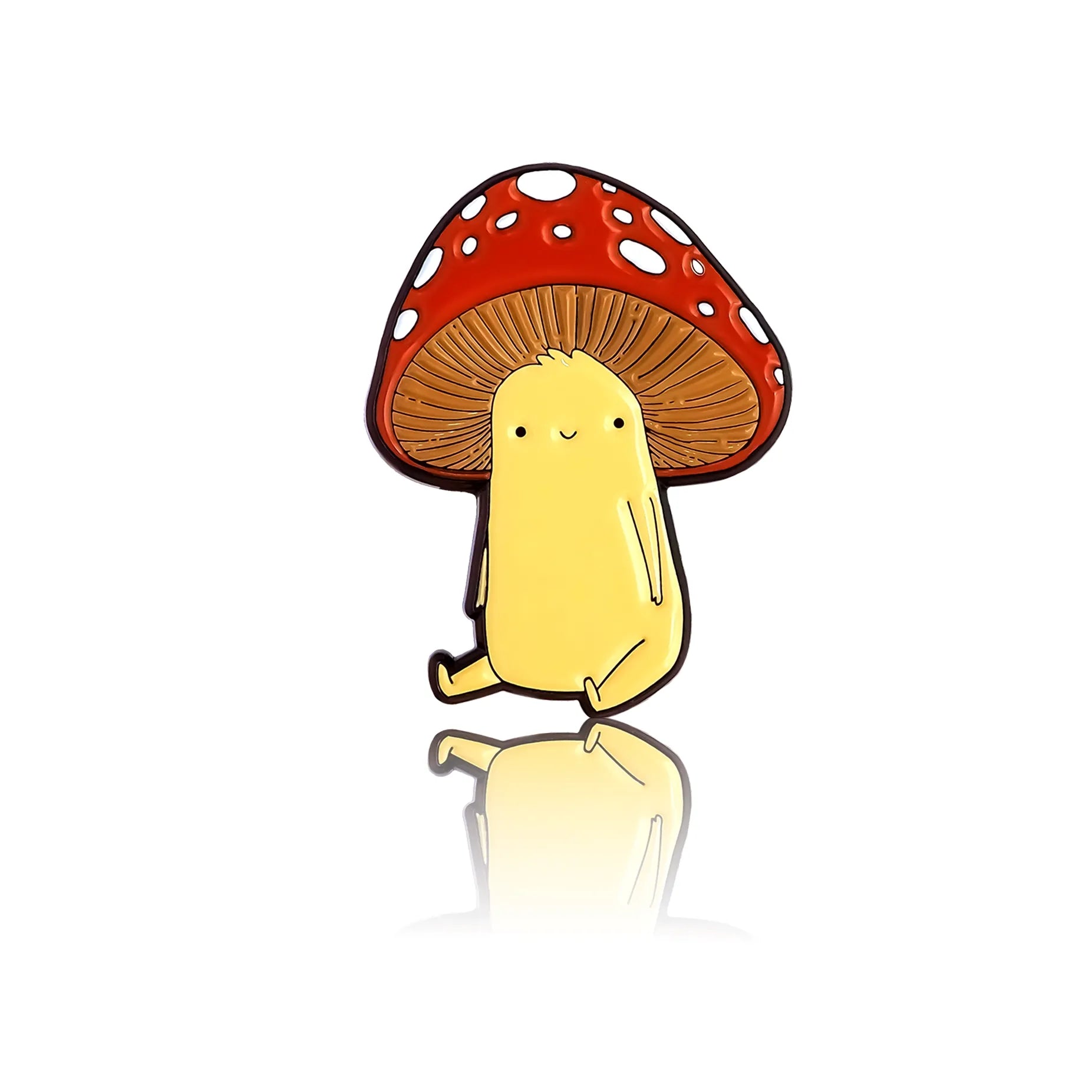 Uśmiechnięty muchomorek